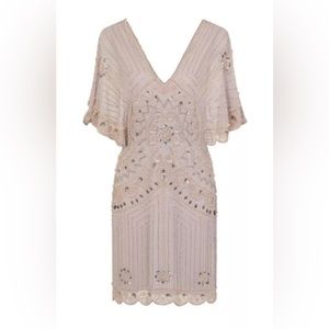 Frock and Frill Beaded Dress